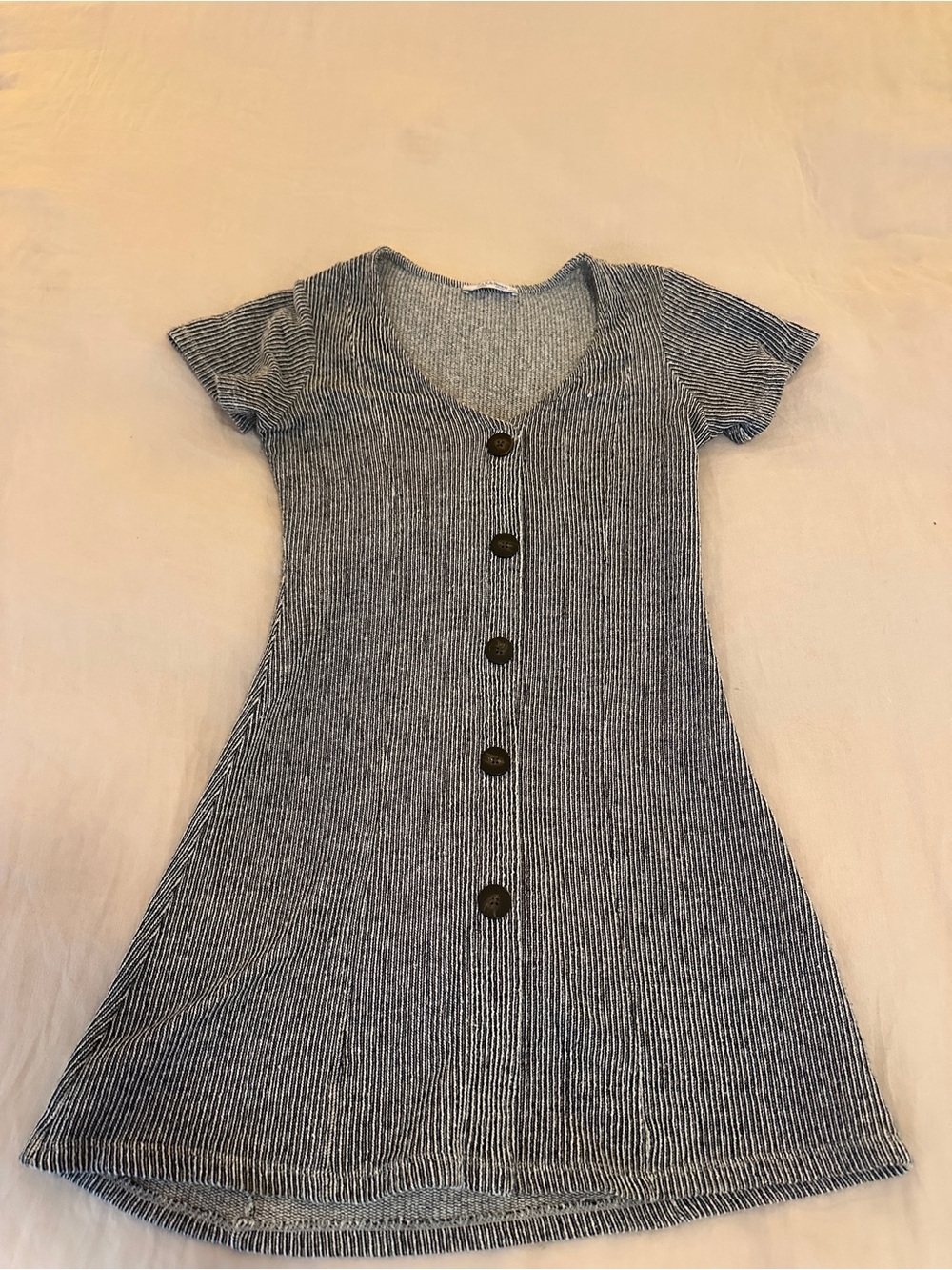 Zara stripped knit French dress